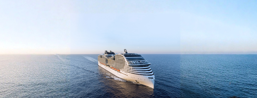 MSC World Europa en mer